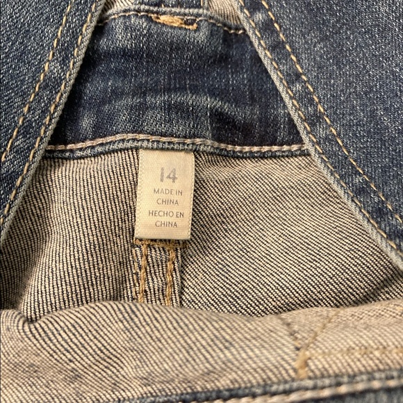 NWOT Seven Denim Short Stretch Overalls - 14 - Picture 10 of 10